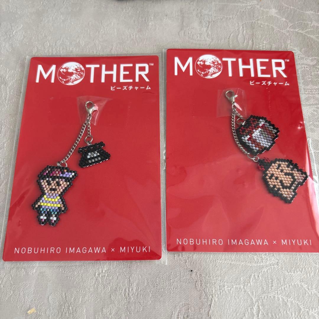 MOTHER2 ネス　どせいさん　ビーズチャーム