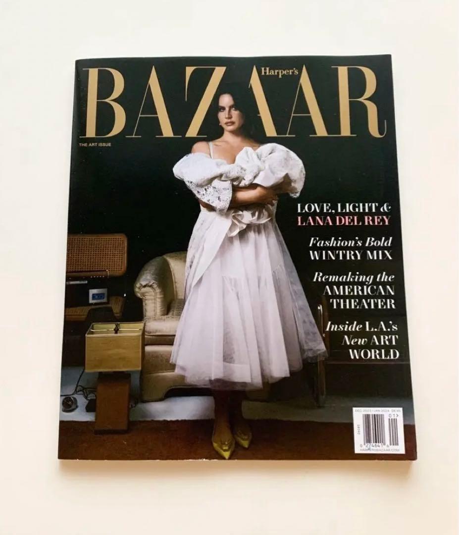 Harper's BAZAAR Dec 2023/Jan 2024 ラナデルレイ