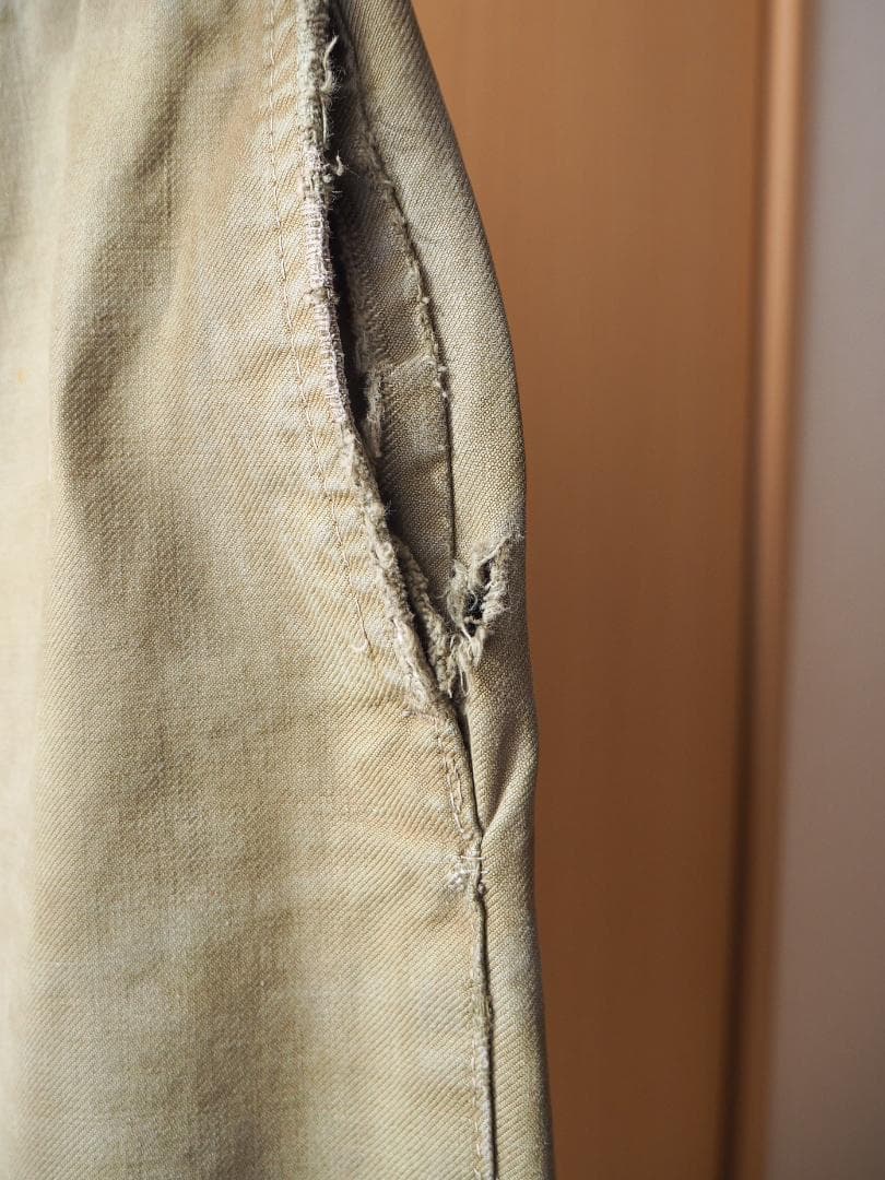 パンツ 1940s French Army Work Trousers