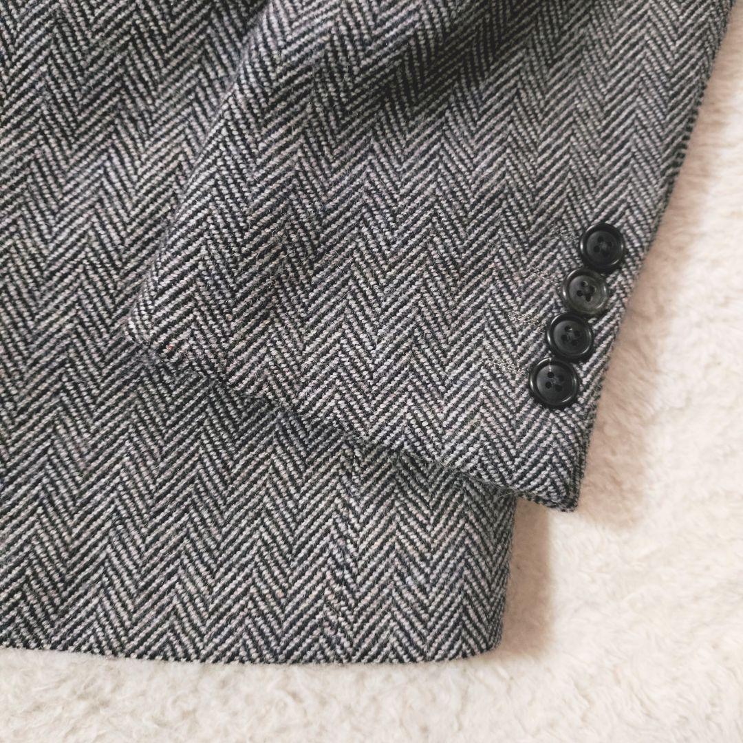 美品 最上級 gotairiku ツイード ヘリンボーン テーラードジャケット