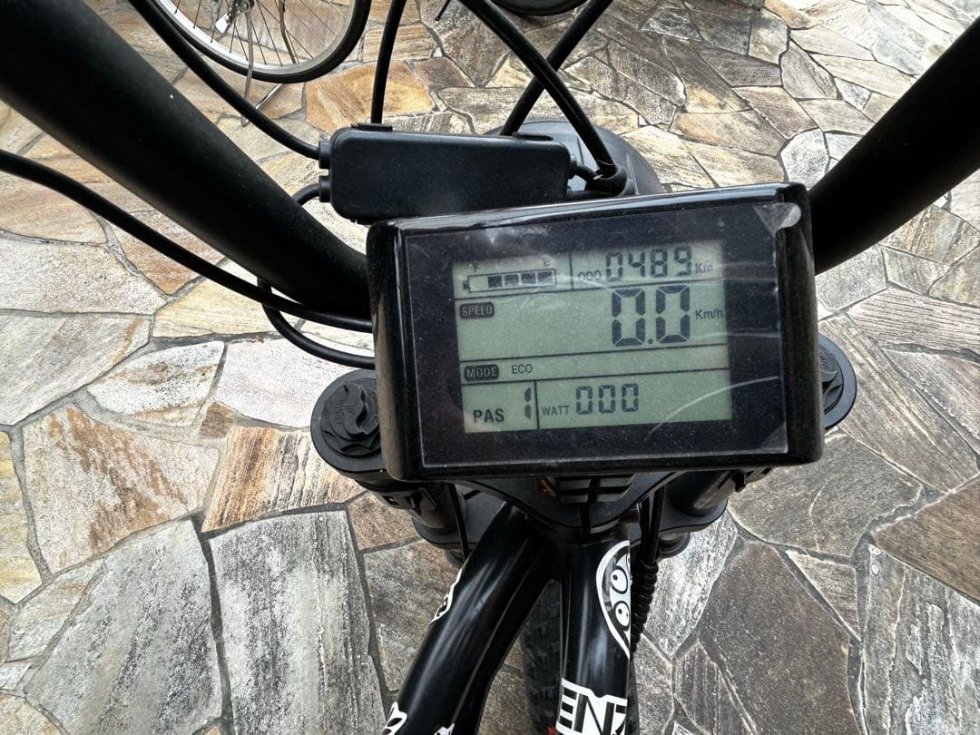 CYCOO GHOST電動アシスト自転車 カスタム多数　ブラック