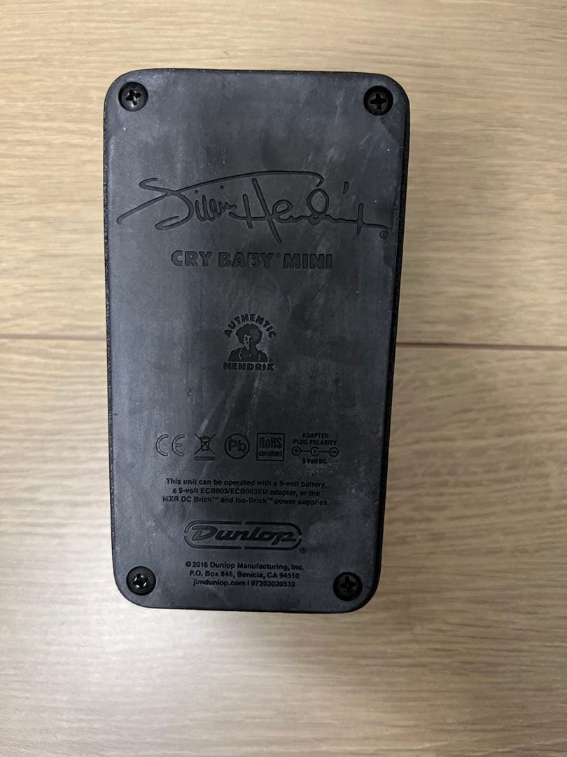 その他 Jim dunlop cry baby mini jimi hendrix