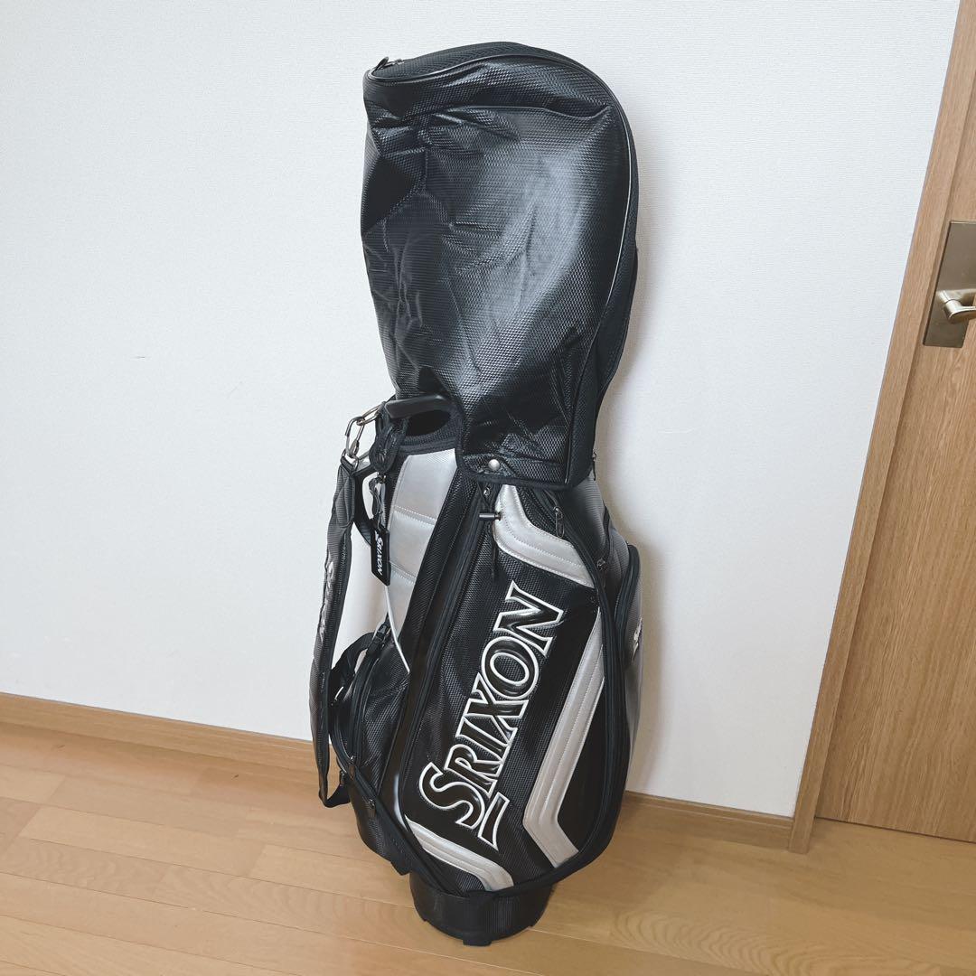 K191 SRIXON スリクソン キャディバッグ ブラックシルバー