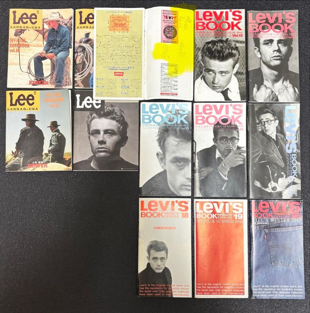 カタログ　Levi’s BOOK Lee OFFICIAL HANDBOOK