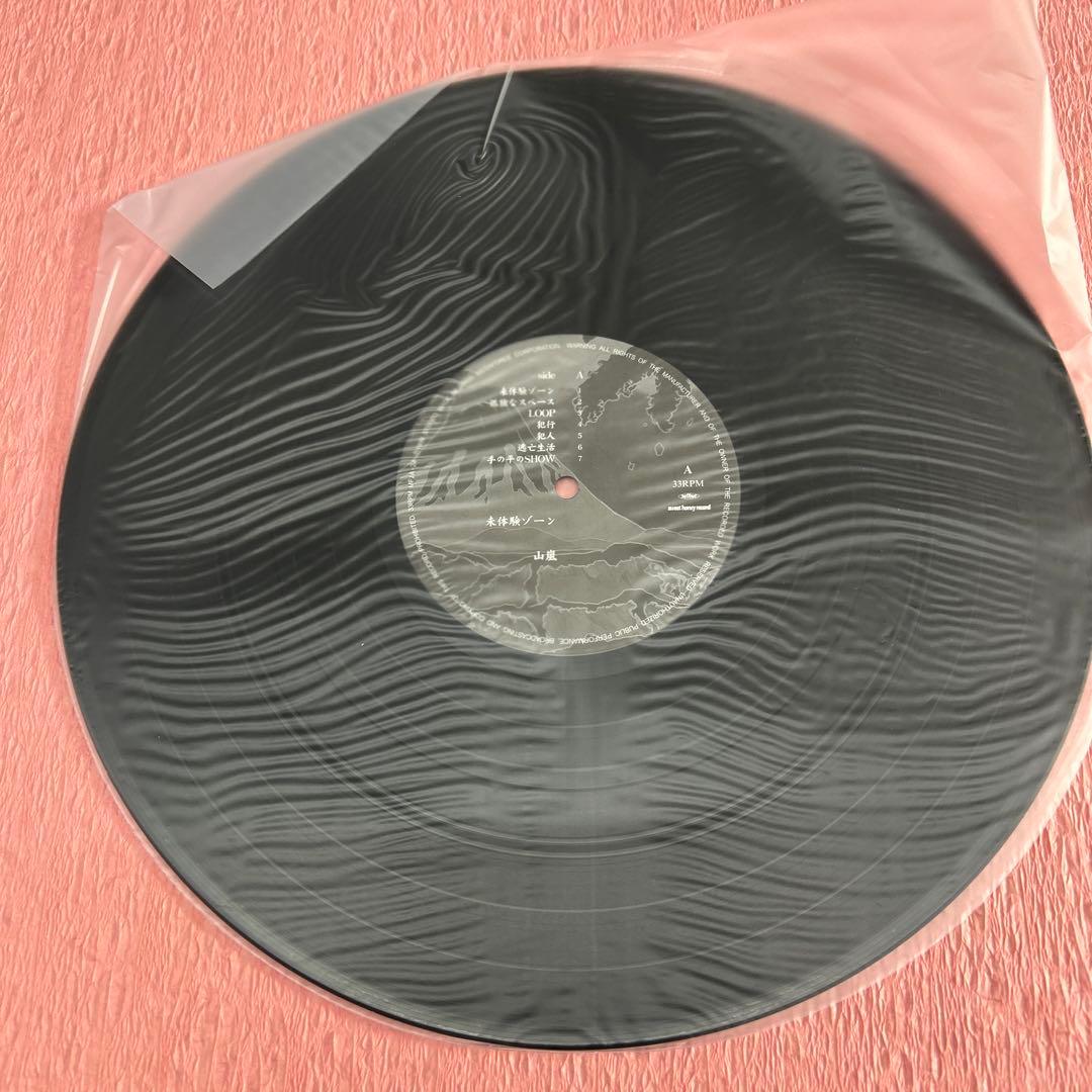山嵐／未体験ゾーン　　33RPM アナログレコード