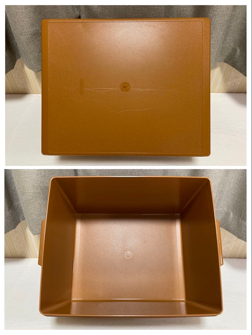 3個セット/タッパーウェア/ディープ/スーパーケース/衣装ケース/収納ボックス