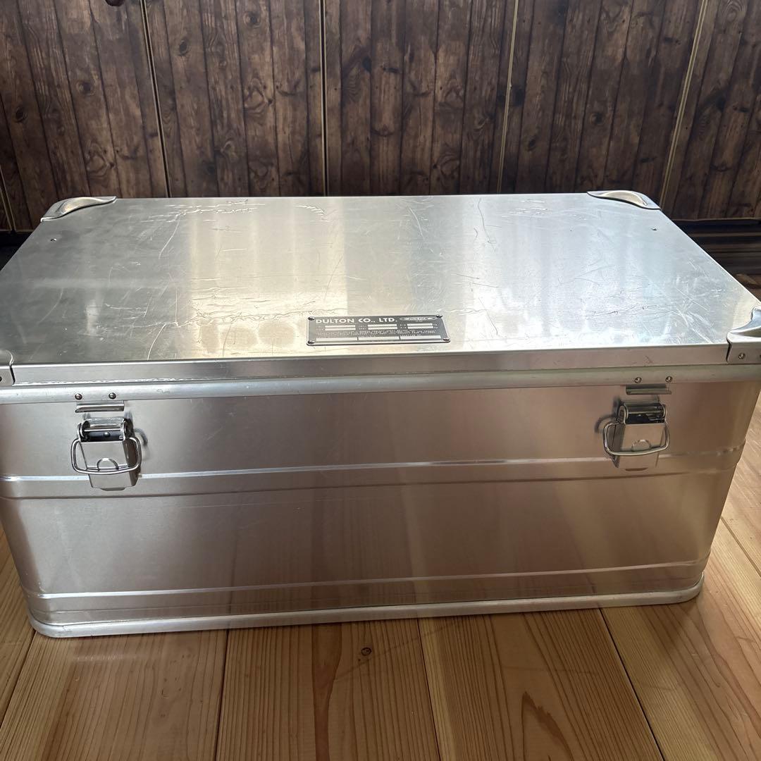 しん様依頼品 旧型 DULTON ダルトン アルミコンテナ Lサイズ