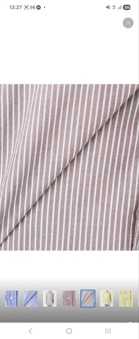 ★美品★今期購入　Spick and Span　オックススタンダードシャツ