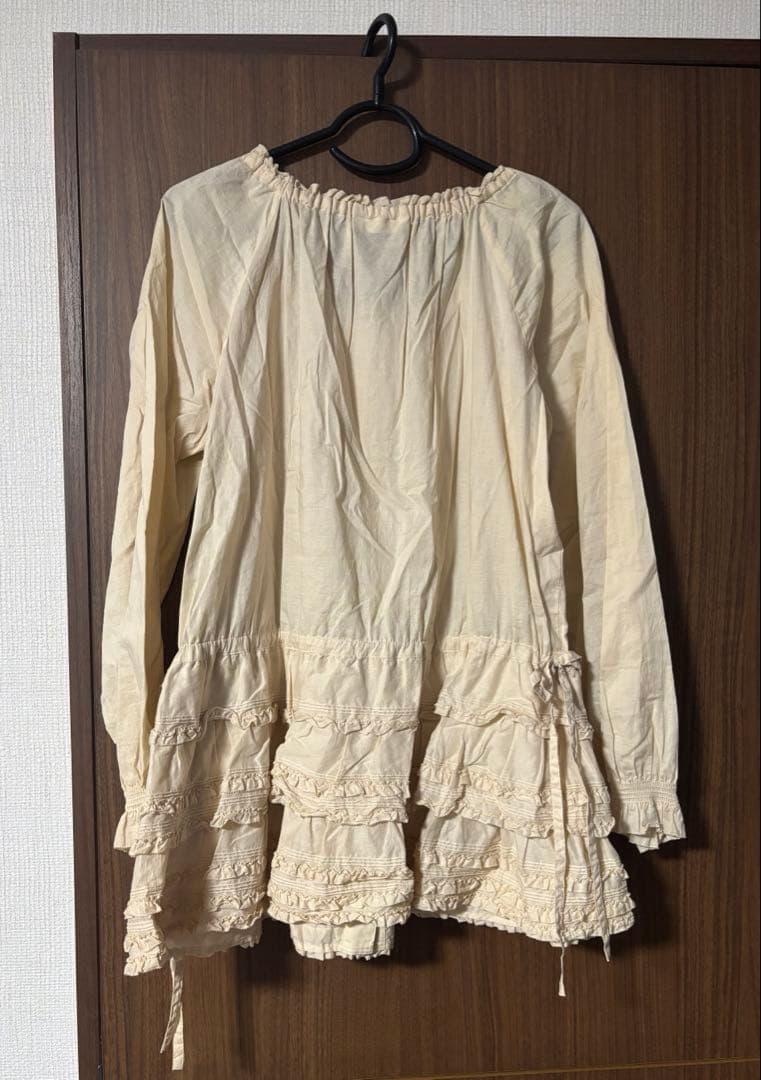 PINK HOUSE ピンクハウス フリル ブラウス リボン