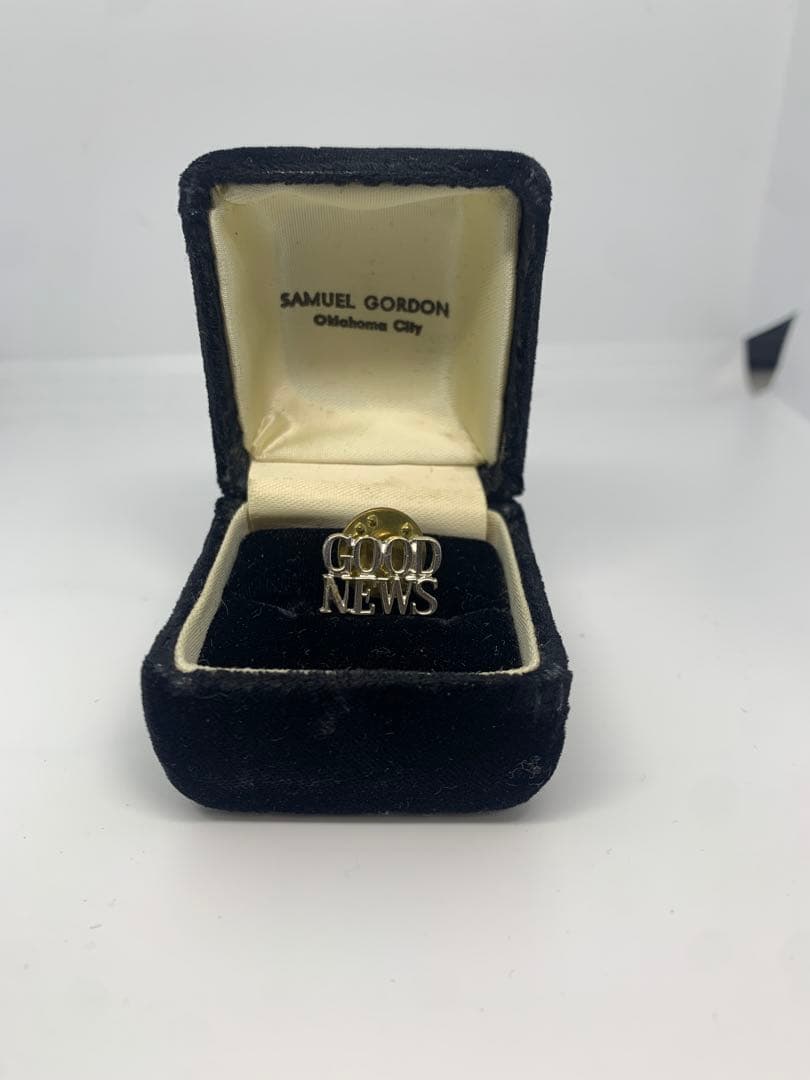 #116 Tiffany Good News ピン ティファニー ヴィンテージ