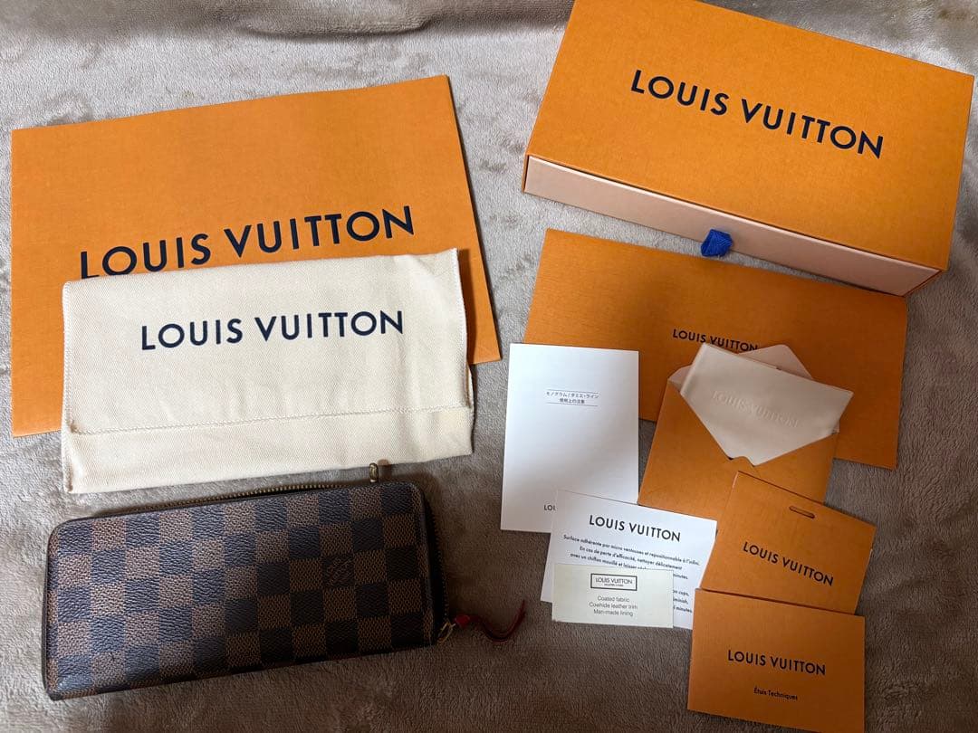 【値下げ中】LOUIS VUITTON ルイヴィトン ダミエ 長財布