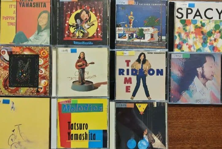 山下達郎1976〜2002年BMG〜MOONの11枚#中古