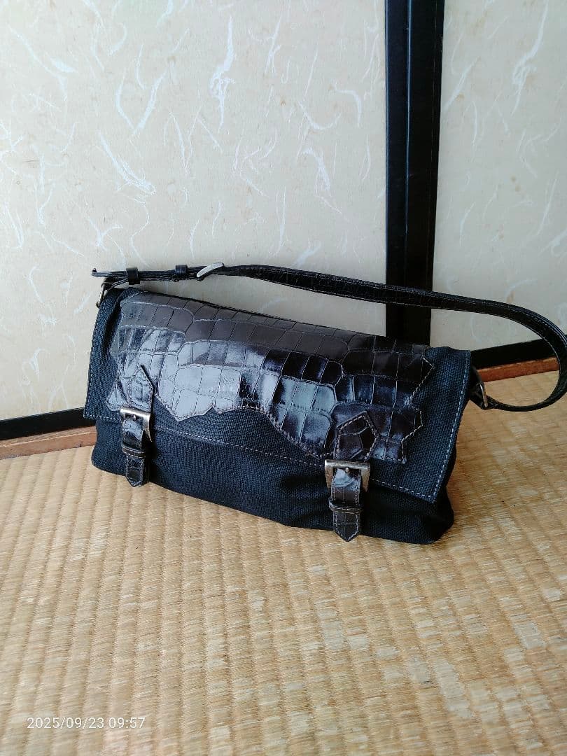 Jean Paul Gaultier ジャンポールゴルチエ ショルダーバッグ-黒