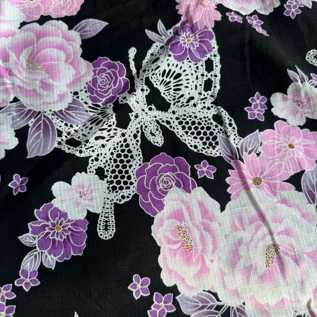 新品 浴衣ドレス 大人用 y2k 姫系 地雷 ゆかた ドレス レース