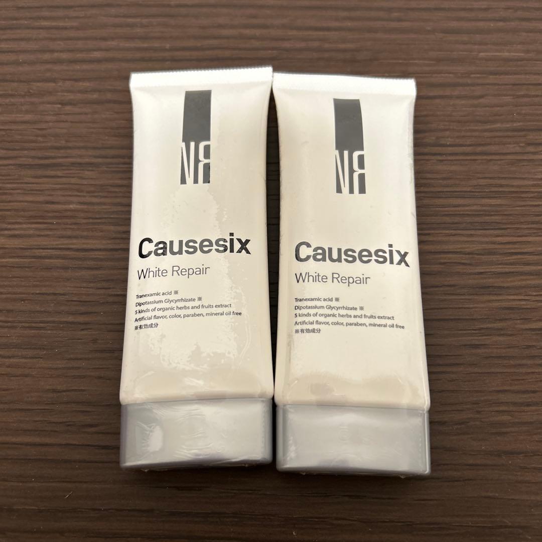 コーズシックス ホワイトリペア 50g クリーム ホワイトニングゲル 2本