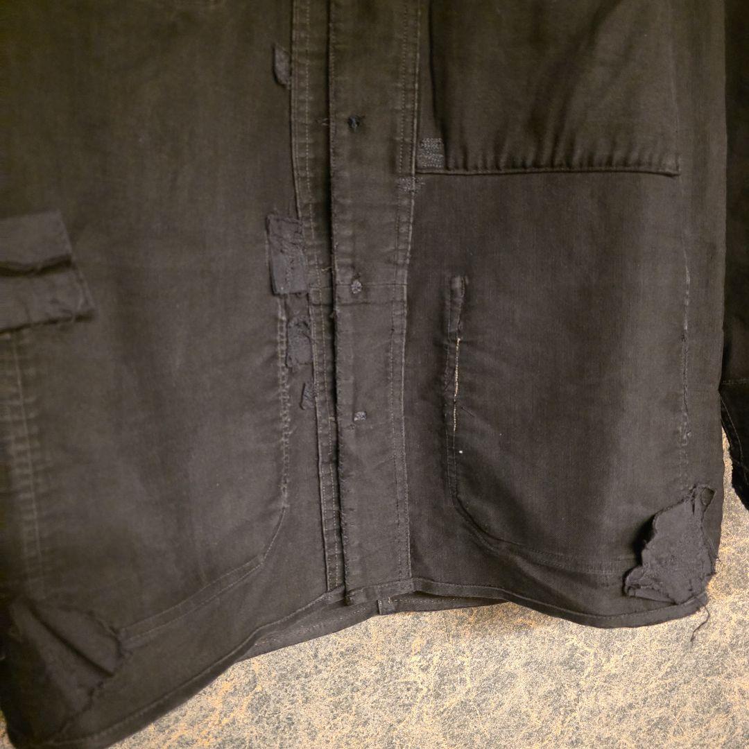 1930s ル・トラヴァイユール　ブラックモールスキンJKT ブラックフェード