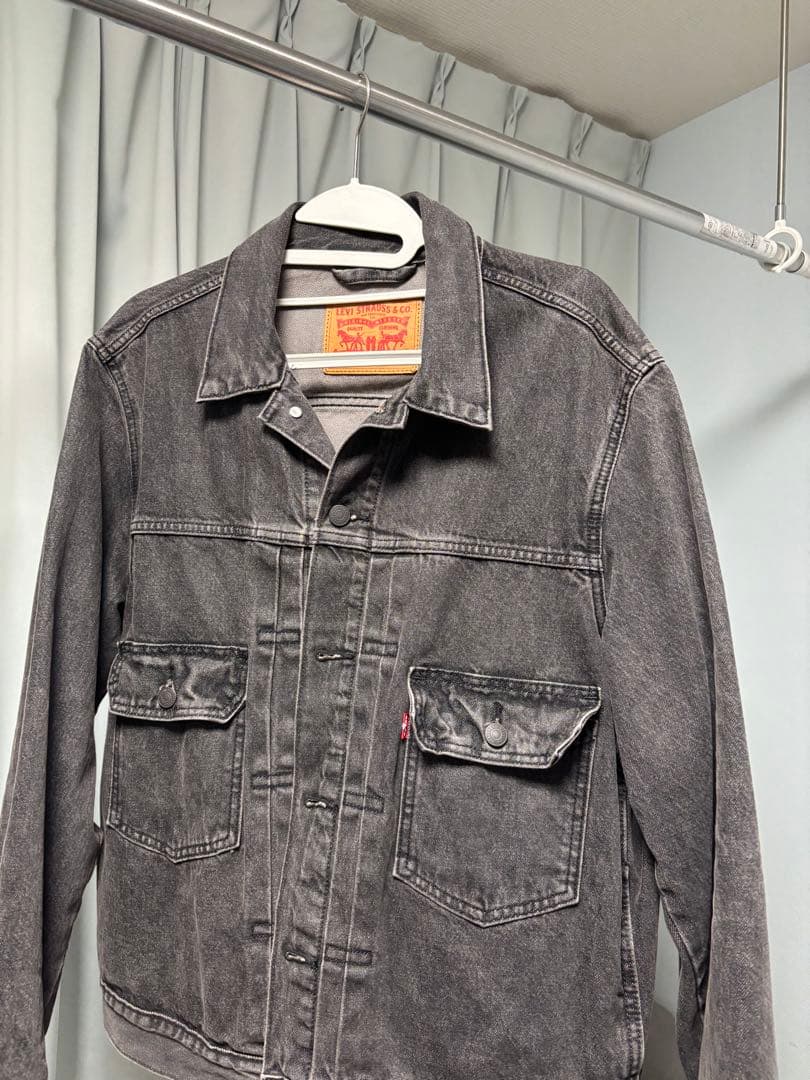 Levi Strauss & Co. ダークグレー　ブラック　デニムジャケット
