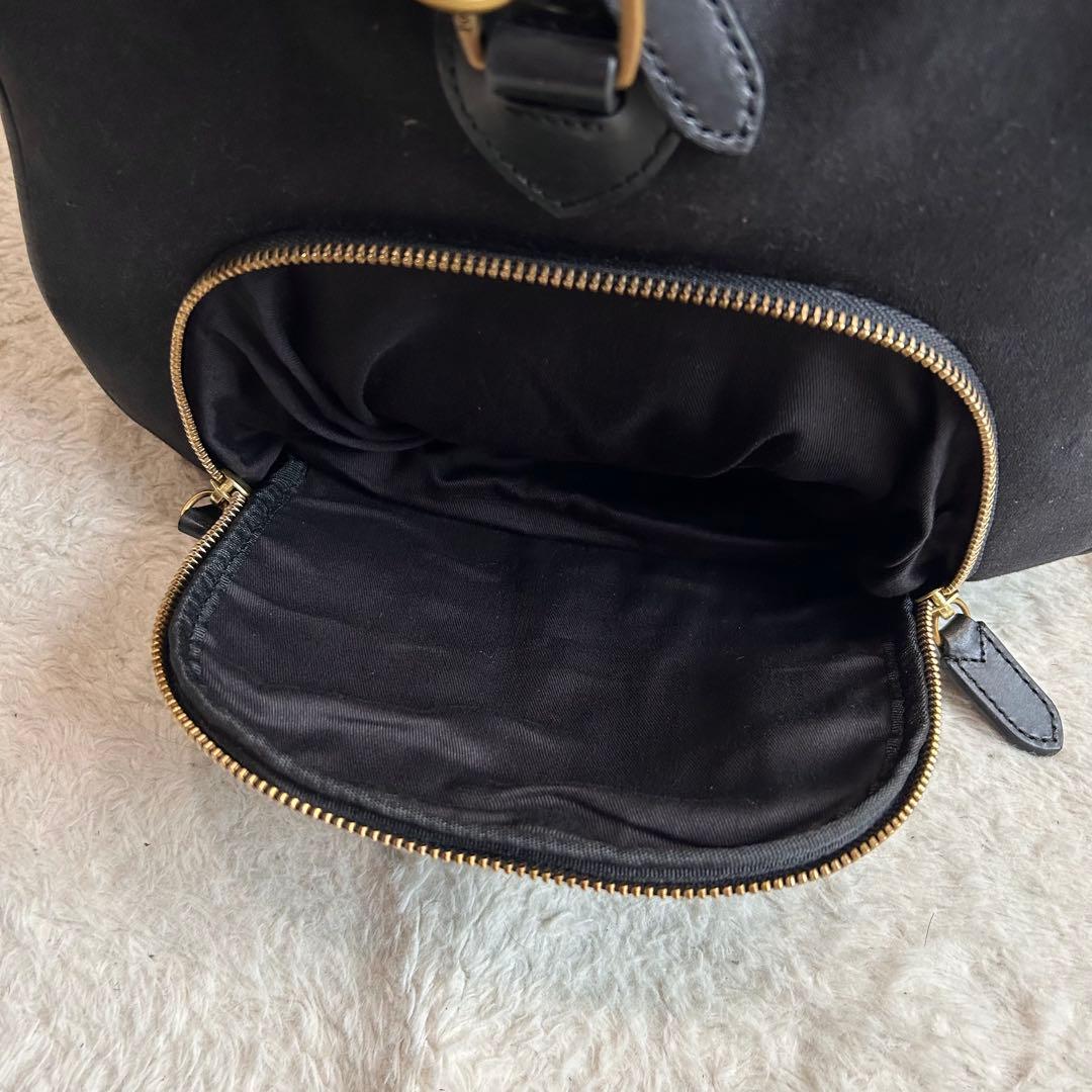 未使用級✨ポロラルフローレン ボストンバッグ 2way レザー ブラック 現行品
