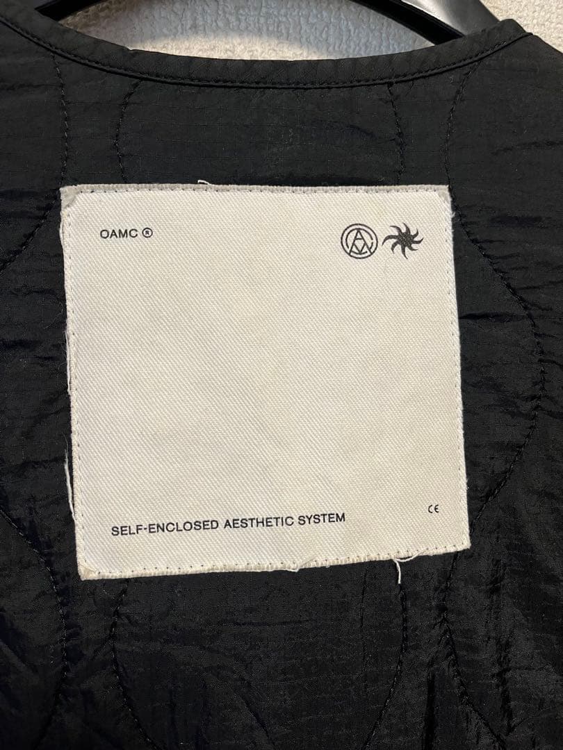 OAMC オーエーエムシー キルティングジャケット LINER ライナー S