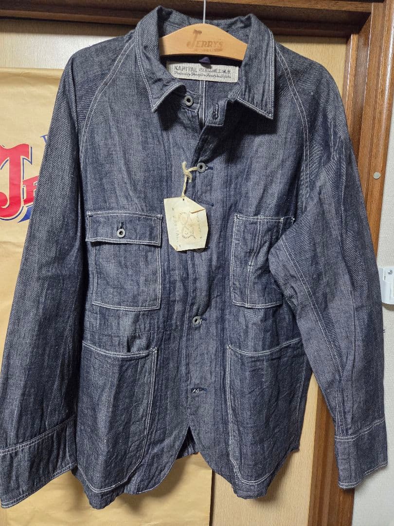 KAPITAL カバーオール ブラックデニム キャピタル