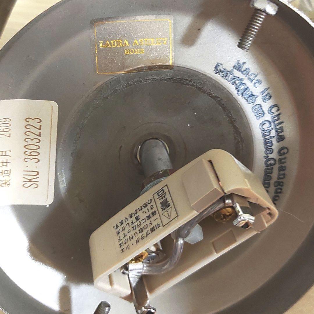 ローラシュレイ　5灯　シャンデリア