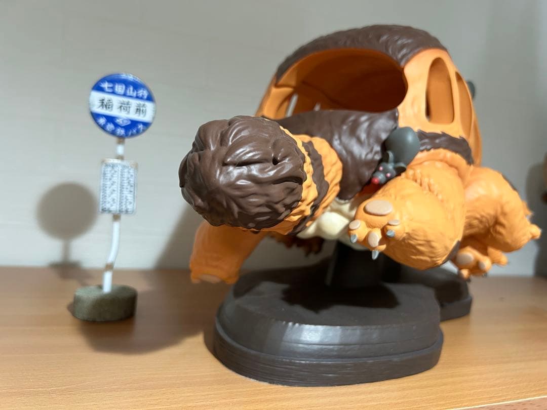 最終値下げ　となりのトトロ ネコバス み〜つけた！ ジブリ　バス停付きフィギュア