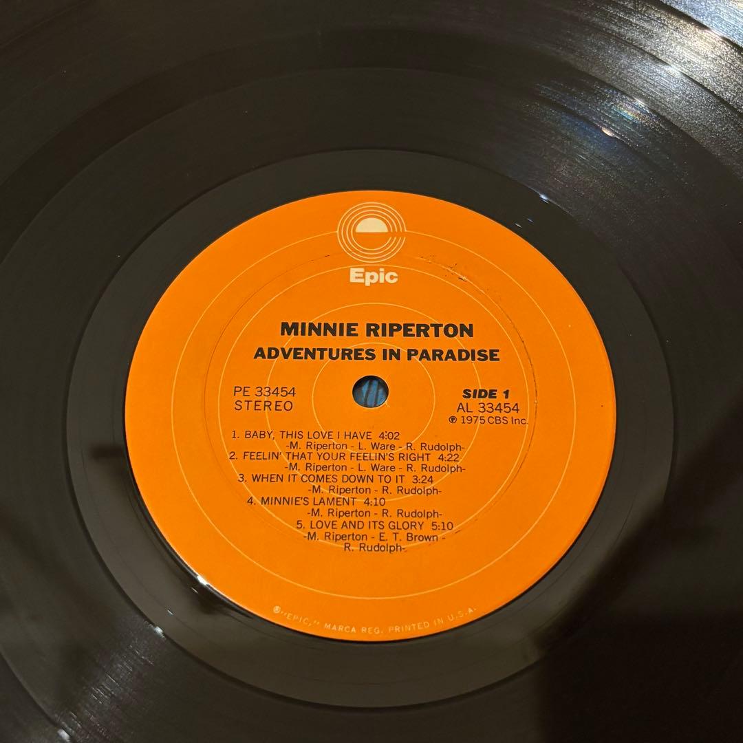 レコード Minnie Riperton レアグルーヴ ソウル ファンク ジャズ