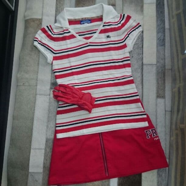 確認用BURBERRYゴルフウエア