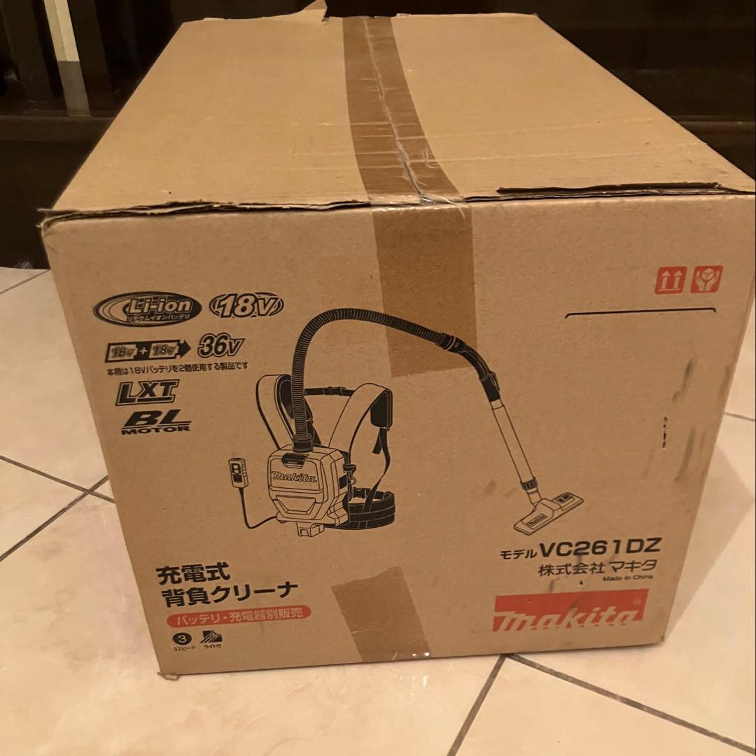 マキタ　充電式背負いクリーナー　VC261DZ
