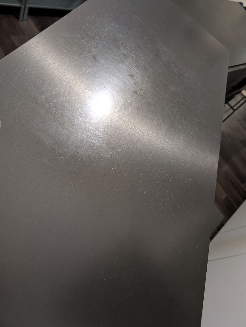 タンスのゲン キッチンカウンター 伸長式 幅120~210cm ロータイプ