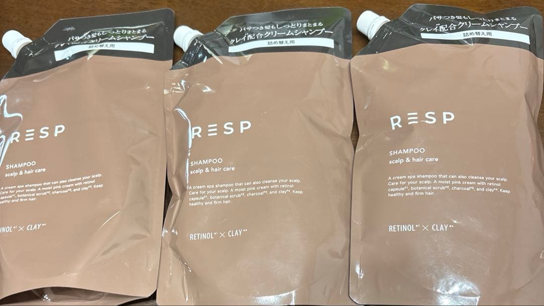 レチスパクリームシャンプー 400ml ×3