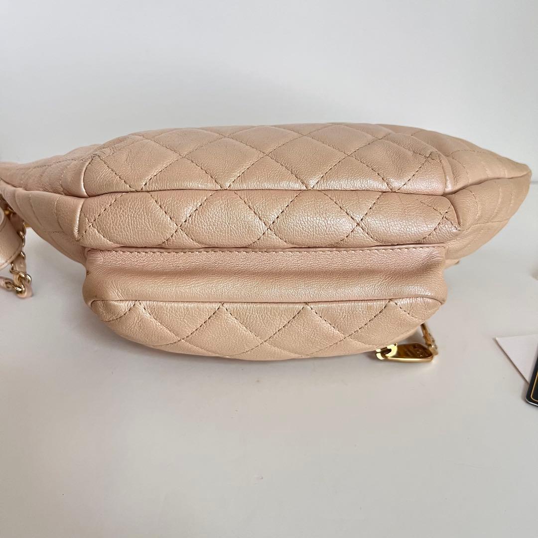 美品【シャネル/CHANEL】ウエストポーチ　ボディバッグ　クロスバッグ