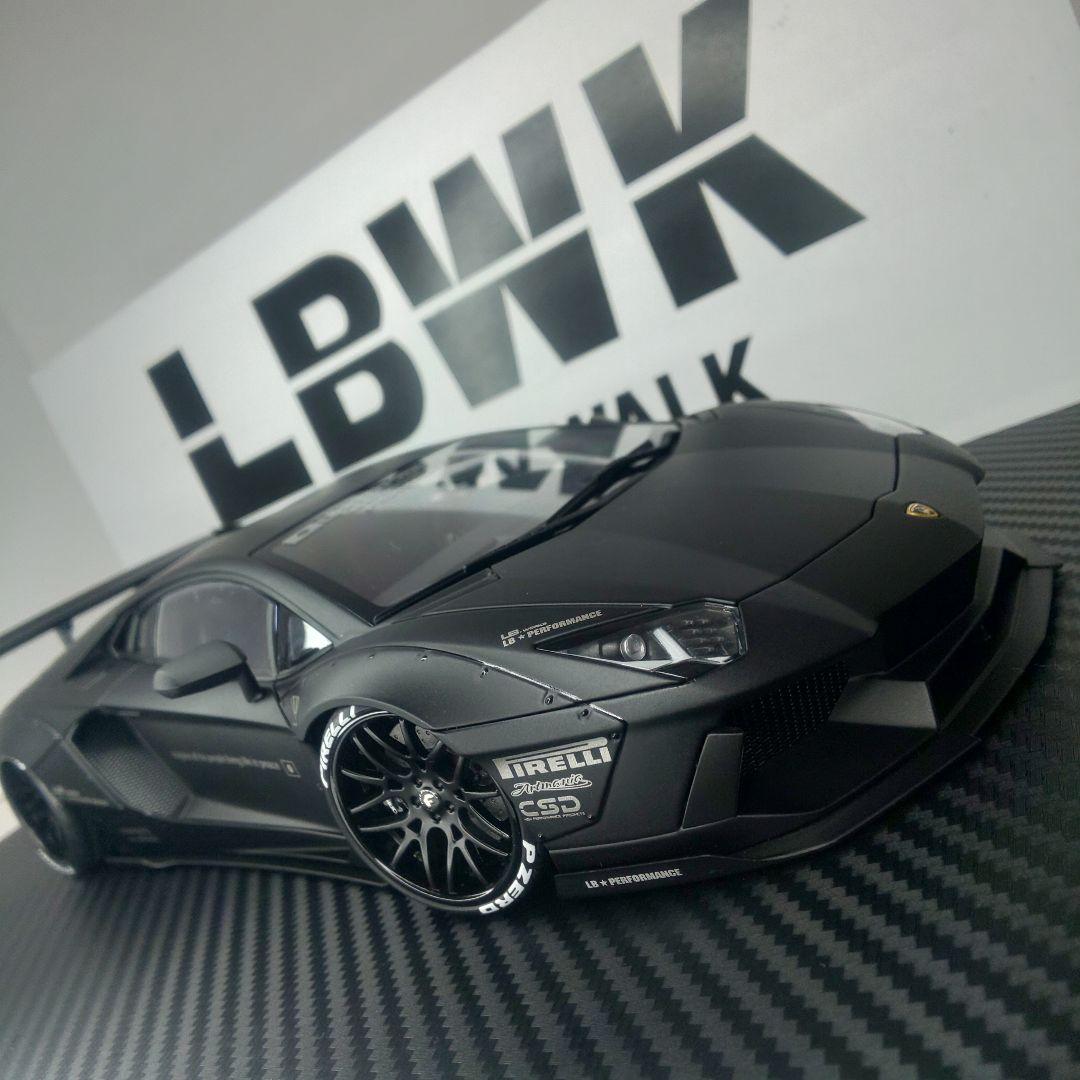 〓シゲ〓1/18スケール〓LBWKアヴェンタドール〓オートアート〓