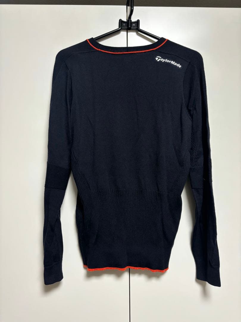 TaylorMade レディース セーター M ネイビー　ゴルフウェア