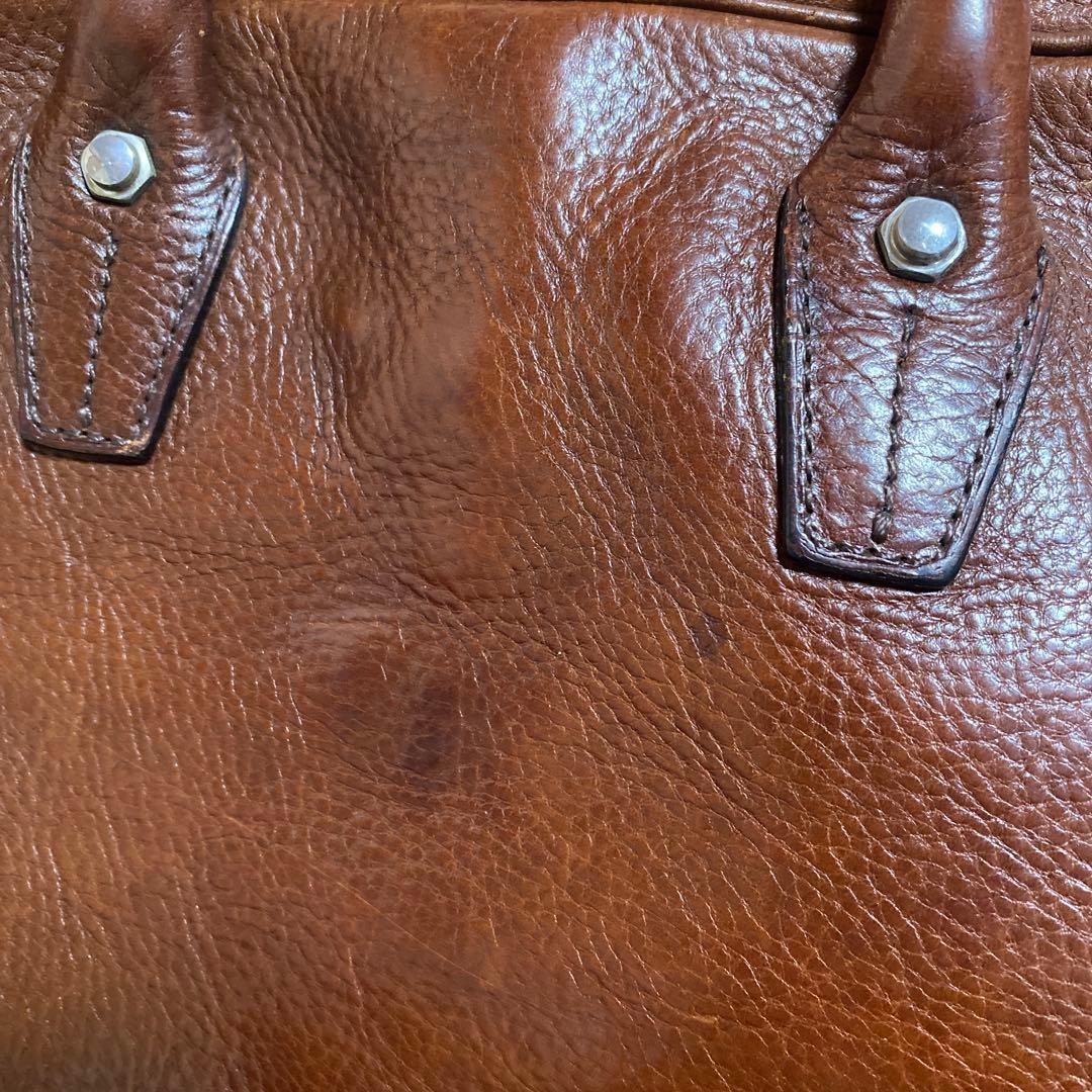 【値下げ】万双シモーネＢＯＸダブル天ファスナー　ダークブラウン