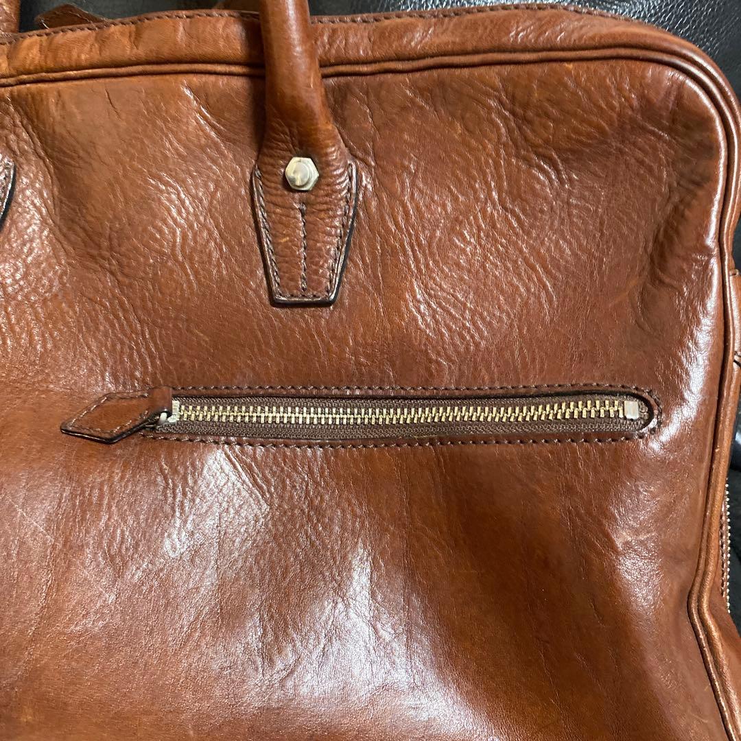 【値下げ】万双シモーネＢＯＸダブル天ファスナー　ダークブラウン