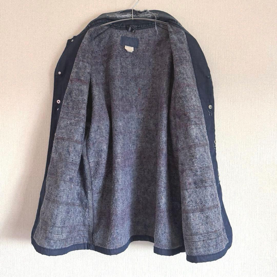 オシュコシュ　デニムチョアコート　60s〜70sビンテージ　着用感XL