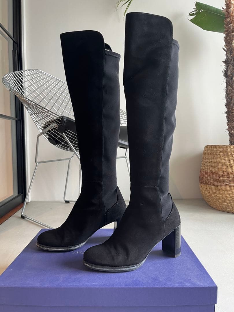 STUART WEITZMAN LOWJACK ロングブーツ 37