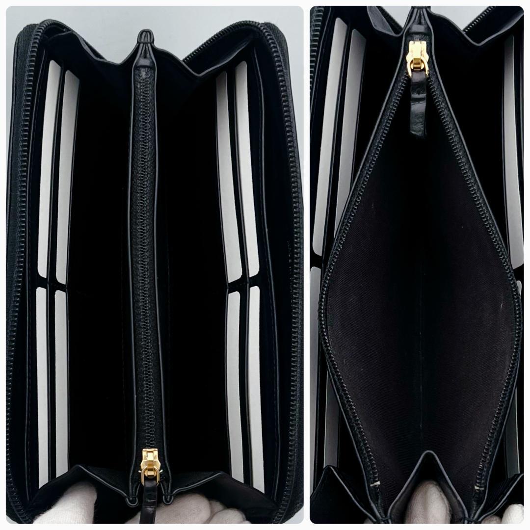 箱無し限定価格！ボーイシャネル マトラッセ 黒 長財布 正規保証2800.