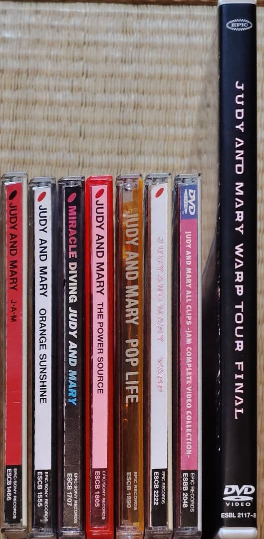 JUDY AND MARYコレクショ(オリジナルアルバムCD全6枚とDVD2)