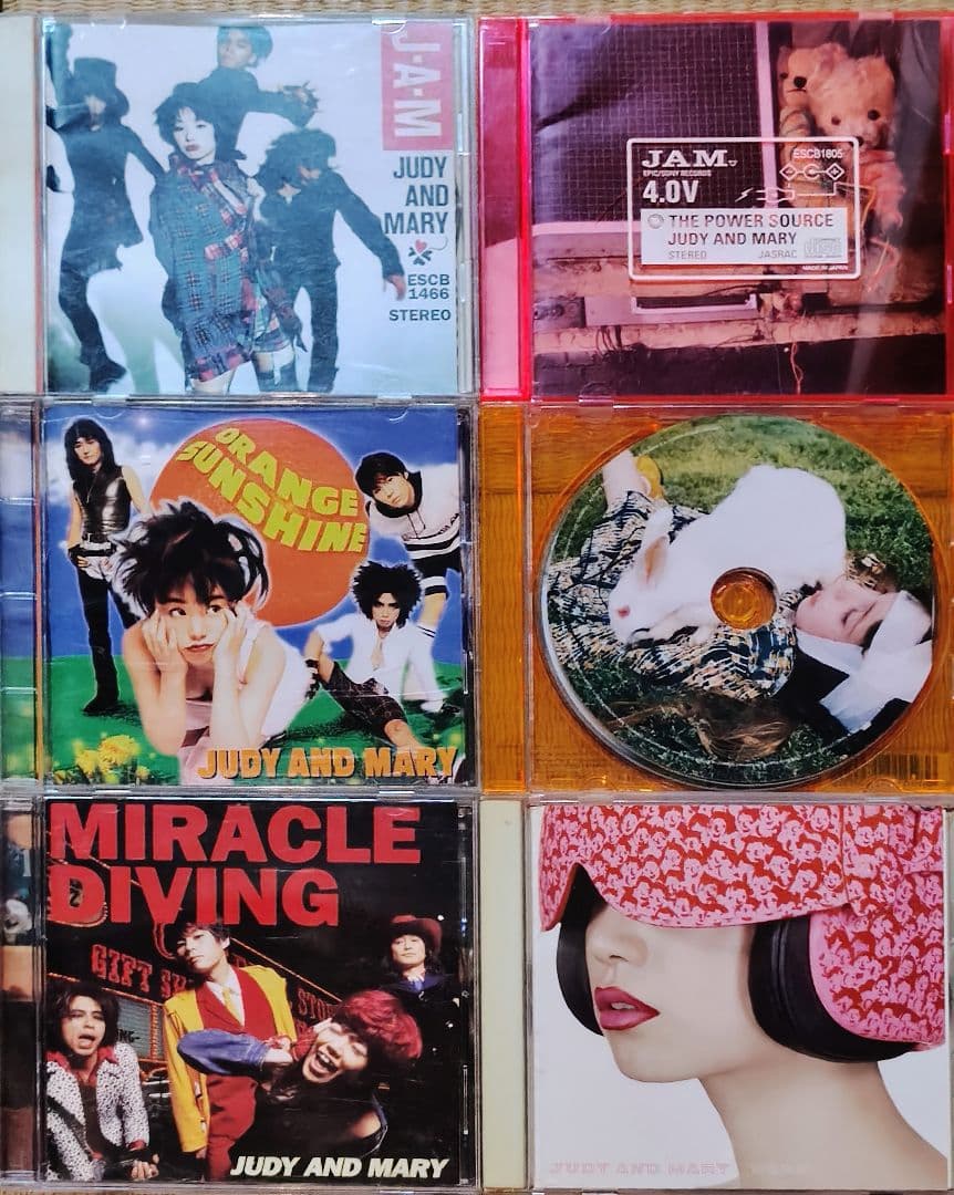 JUDY AND MARYコレクショ(オリジナルアルバムCD全6枚とDVD2)
