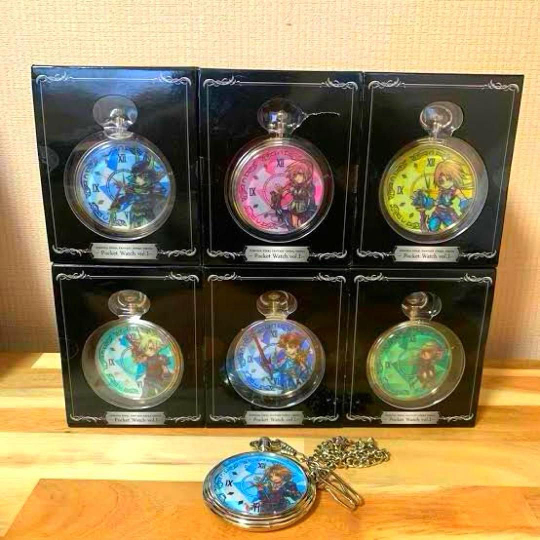 ディシディア FF オペラオムニア 懐中時計 vol.1 クラウド・ストライフ
