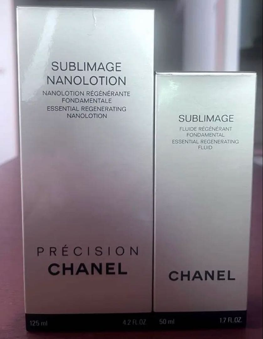 シャネル CHANEL SUBLIMAGE NANOLOTION & FLUID