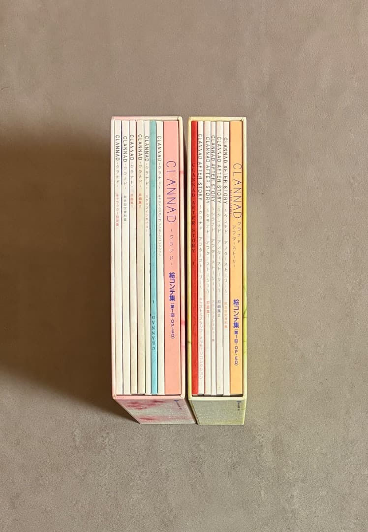 clannad / after story 原画集 コンテ集 設定資料集等セット