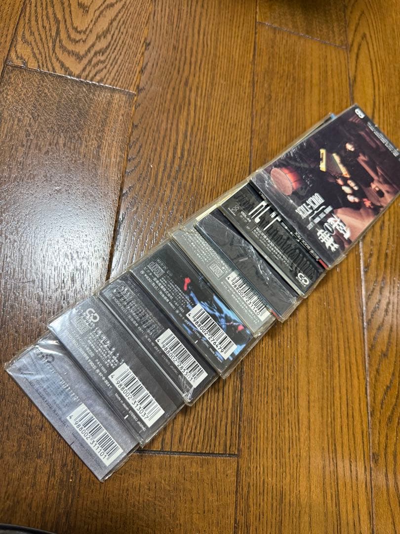 激レア　BUCK-TICK 未開封シングル８枚セット