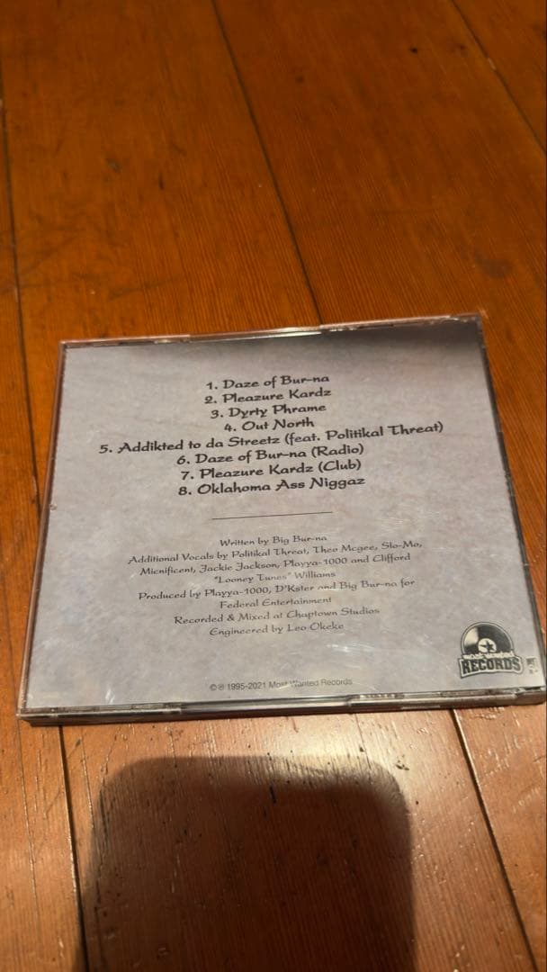 洋楽 BIG BUR-NA The Daze Of Bur-Na G-rap