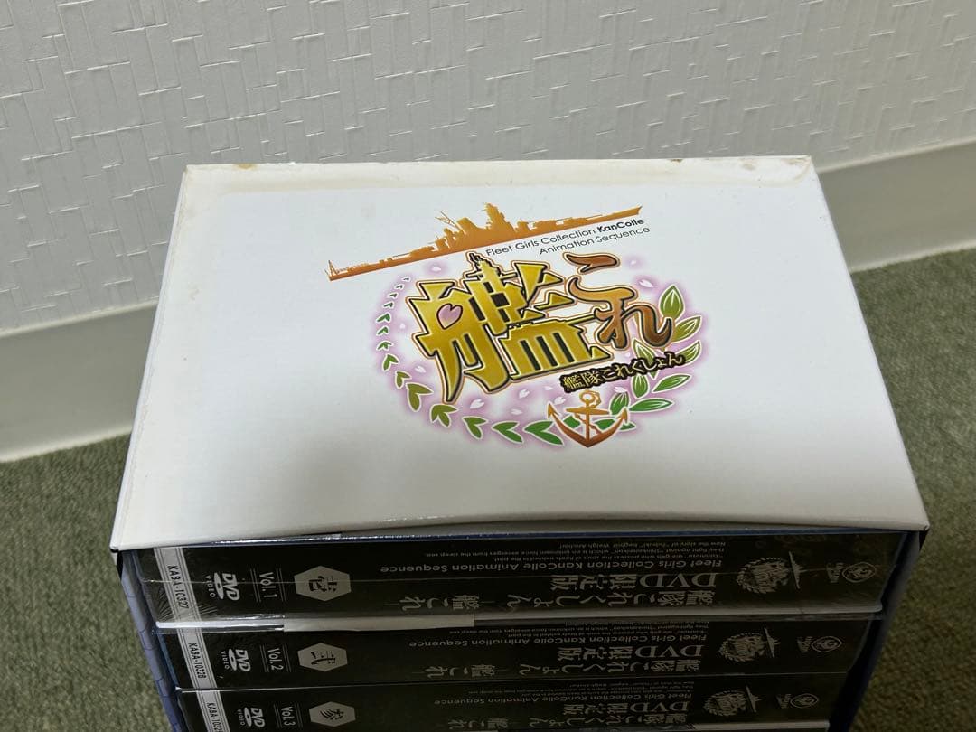 艦これ アニメDVDBOX限定版 劇場版 艦娘型録 セット