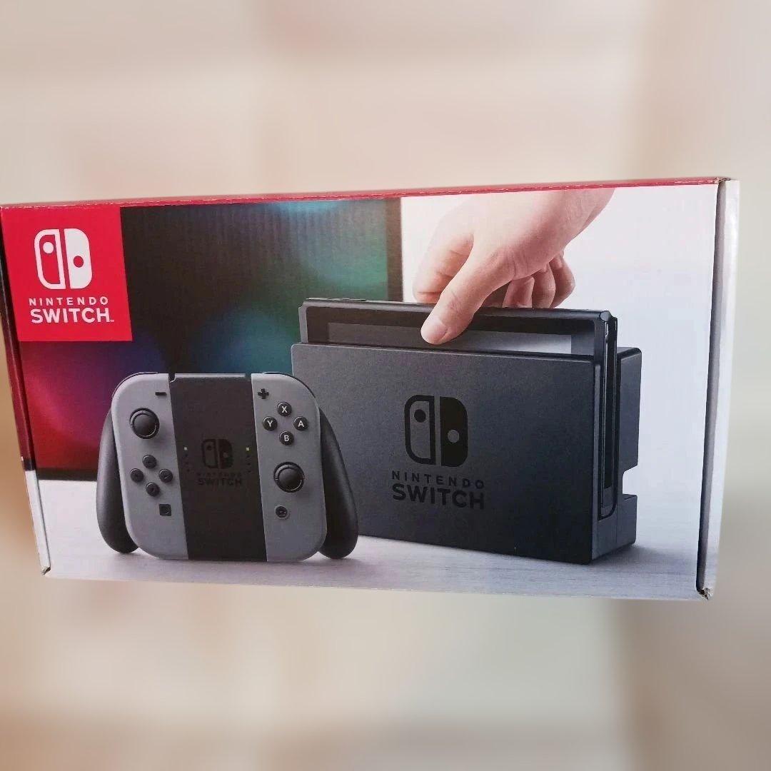 Nintendo Switch グレー 本体 Joy-Con付き