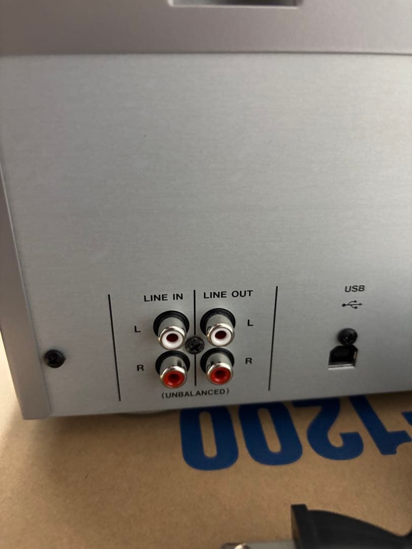 美品　TEAC W-1200 ダブルカセットデッキ