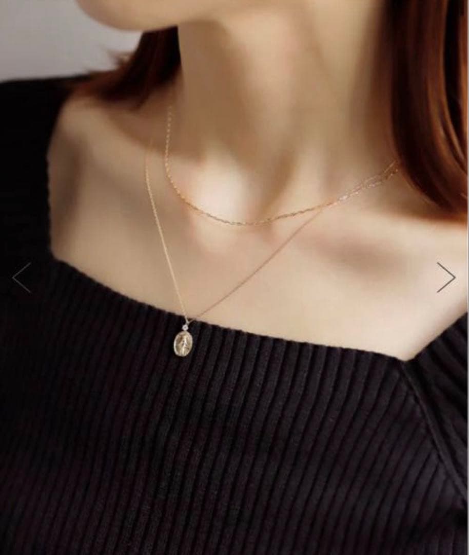 【極美品】SIENA RORE ネックレス マリア K10 イエローゴールド♡